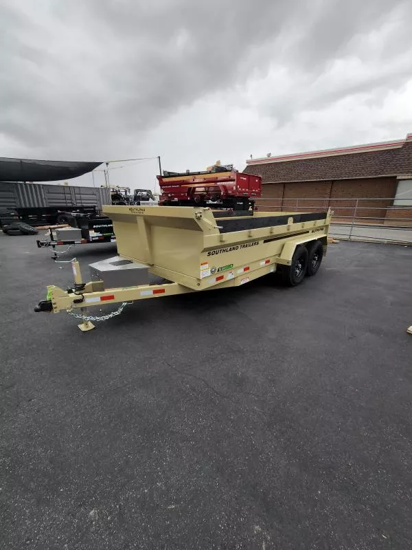 2026 Southland Trailers 7X14 14K  Dump Trailer