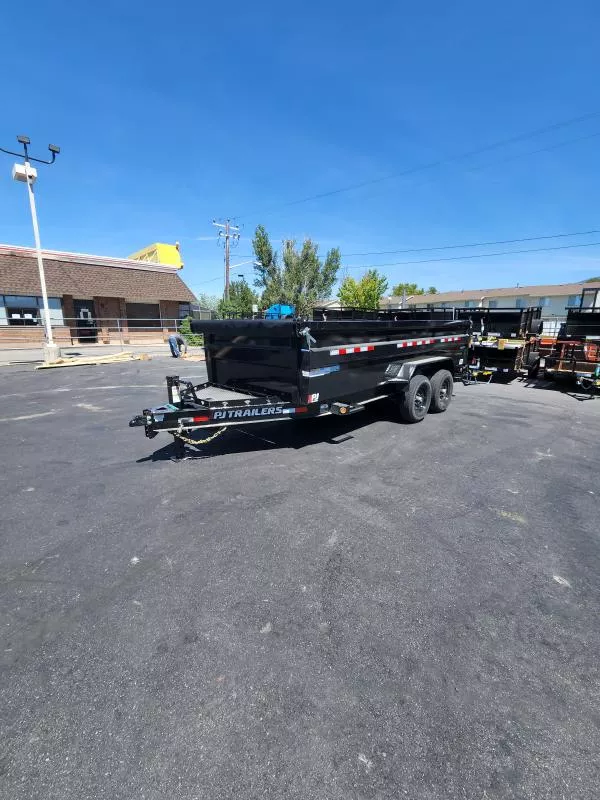2026 PJ Trailers 7X16 DM 3' Side Dump Trailer
