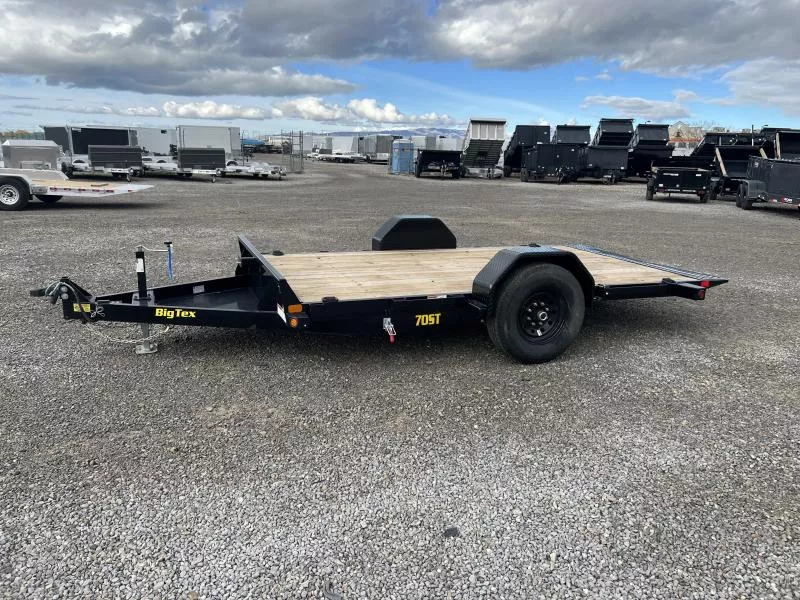 Big Tex Trailers 13' 70ST Single Axle Tilt Equipment Trailer
