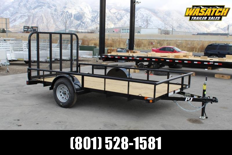 ***PJ Trailers 6.5x12 Single Axle Angle (E7) Utility Trailer*** ***PJ Trailers 6.5x12 Single Axle Angle (E7) Utility Trailer***