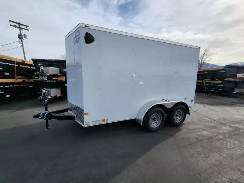 2026 6X12 Arrow American Hauler with Doors Enclosed Cargo Trailer