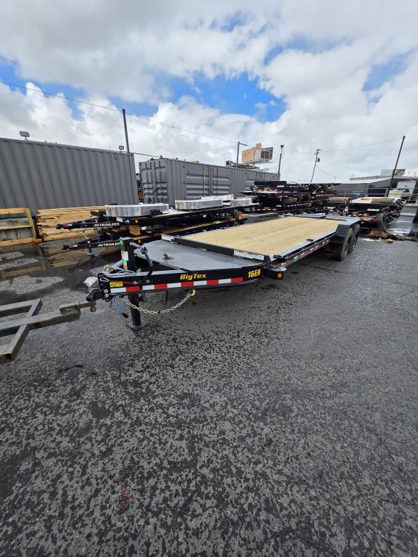 2025 Big Tex Trailers 22' 16K WHD Equipment Flatbed Trailer