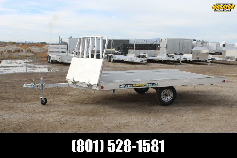 Aluma 8612D Aluminum Snowmobile Trailer Wasatch Trailer Sales