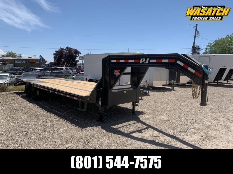PJ 28' - Gooseneck Flatdeck with Duals (LD) Flatbed PJ 28' - Gooseneck Flatdeck with Duals (LD) Flatbed
