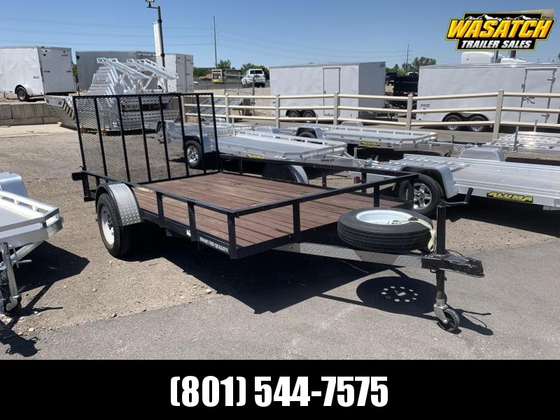 USED - 2003 Diamond Quality 12' Angle Utility Trailer USED - 2003 Diamond Quality 12' Angle Utility Trailer