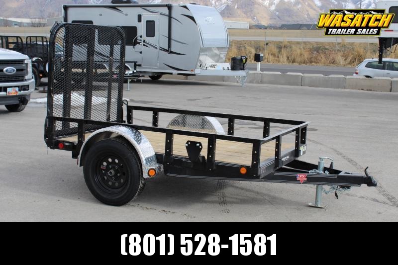 PJ Trailers 5x8 60" Single Axle Channel (U6) Utility Trailer PJ Trailers 5x8 60" Single Axle Channel (U6) Utility Trailer