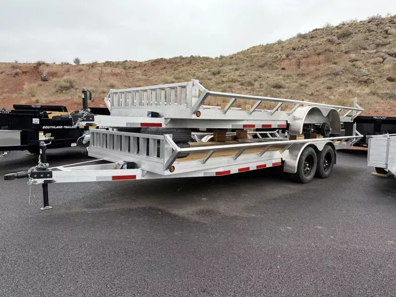 Baughman Products 7X20 7K ANGLED SIDE Utility Trailer