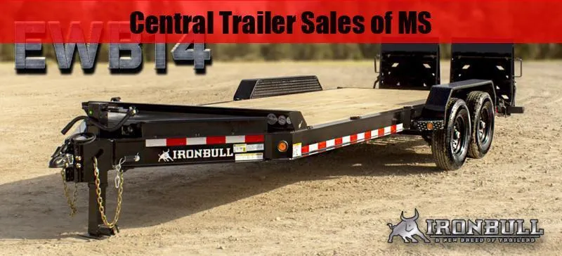 2024 Iron Bull EWB14 83x20 Equipment Trailer