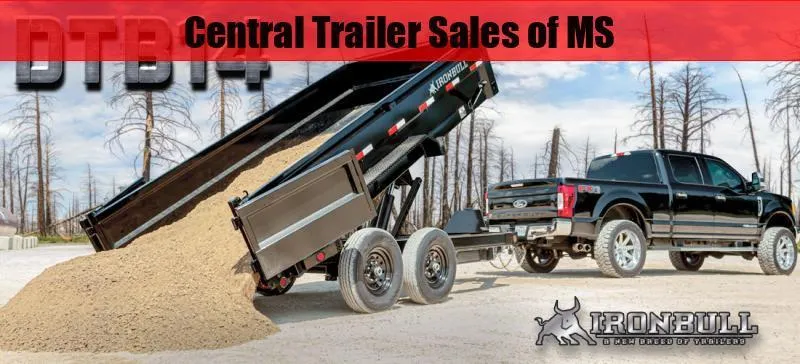 2023 Iron Bull DTB14 83x14 Dump Trailer