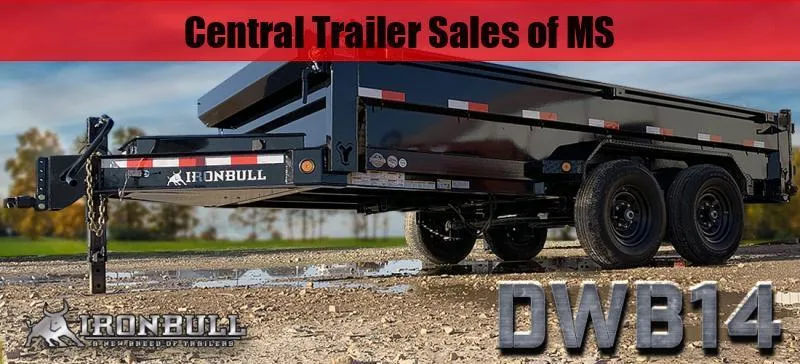 2024 Iron Bull DWB14 16' Dump Trailer