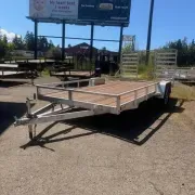 2024 C&B Trailers Aluminum Flatbed 7X14'4"  
