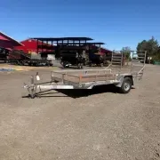 2024 C&B Trailers Aluminum Flatbed 6X12'4" 