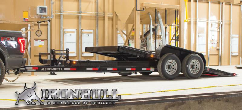 2022 Iron Bull TLB14 - 14000lb GVWR Tandem Axle Low-Pro Tilt Equipment Trailer 2022 Iron Bull TLB14 - 14000lb GVWR Tandem Axle Low-Pro Tilt Equipment Trailer