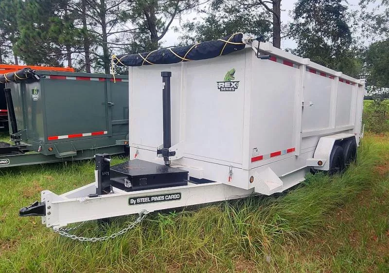 2026 Steel Pines Cargo REX 7X16 DUMP TRAILER Dump Trailer