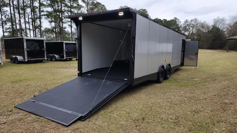 2026 Steel Pines Cargo SPC 8.5x28TA3 Custom Auto Hauler Trailer Car Hauler