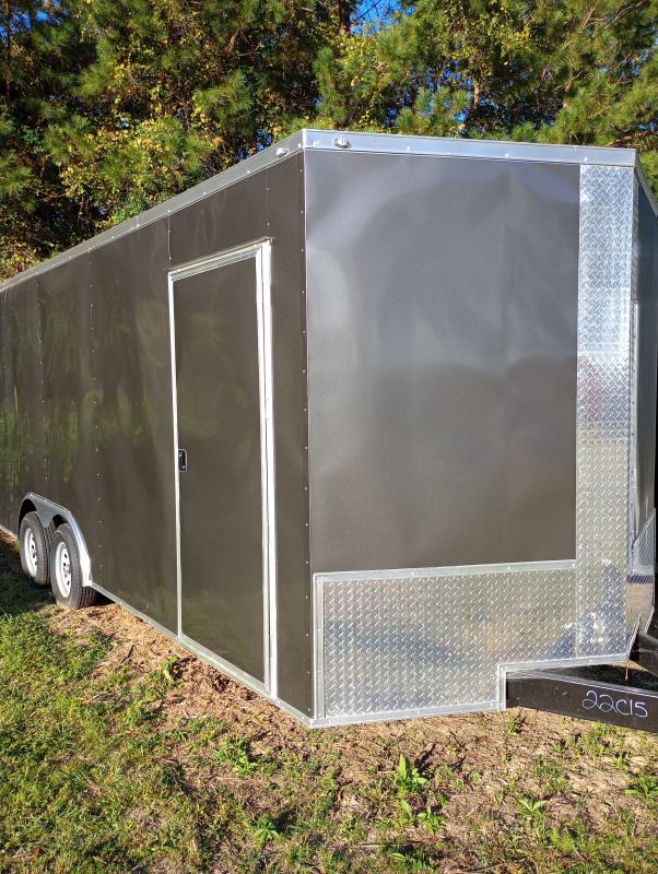 Colony's Charcoal 8.5 x 20 Enclosed Trailer 