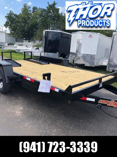 NEW 22' TA 14K Equipment Trailer Adj coupler 7k drop leg jack LED Lights RADIAL Tires NEW 22' TA 14K Equipment Trailer Adj coupler 7k drop leg jack LED Lights RADIAL Tires