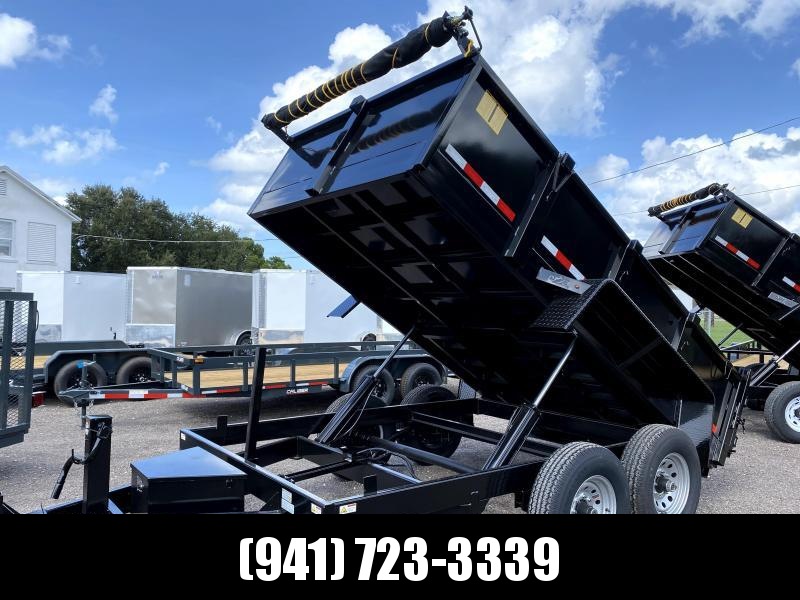 IN STOCK! 7x12 TA 14K Dump Trailer with Ramps and Tarp Included IN STOCK! 7x12 TA 14K Dump Trailer with Ramps and Tarp Included
