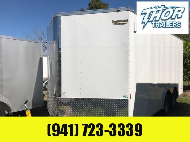 NEW 8.5 X 16 Car / Racing Trailer .030 WHITE w/ extended tongue IN STOCK!! NEW 8.5 X 16 Car / Racing Trailer .030 WHITE w/ extended tongue IN STOCK!!