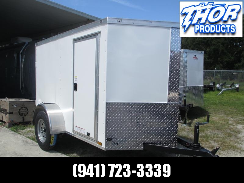 IN STOCK! 5X8 V-nose Trailer with Side Door and RAMP door IN STOCK! 5X8 V-nose Trailer with Side Door and RAMP door