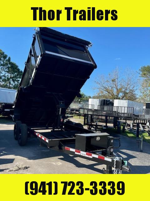 IN STOCK! 83"X14 14K DUMP TRAILER 4' SIDES TARP LOW PROFILE HOIST LIFT IN STOCK! 83"X14 14K DUMP TRAILER 4' SIDES TARP LOW PROFILE HOIST LIFT