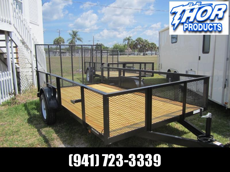 IN STOCK! 6'4 x 12 SA Utility Trailer W/2' Mesh sides LED Lights and Ramp and Radial Tires IN STOCK! 6'4 x 12 SA Utility Trailer W/2' Mesh sides LED Lights and Ramp and Radial Tires