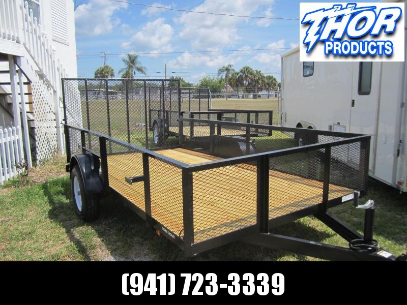 IN STOCK! 6'4 x 12 SA Utility Trailer W/2' Mesh sides LED Lights and Ramp and Radial Tires IN STOCK! 6'4 x 12 SA Utility Trailer W/2' Mesh sides LED Lights and Ramp and Radial Tires