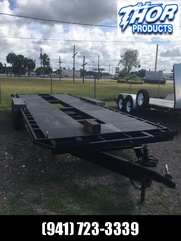 1985 Homemade 7x22TA2 Equipment Trailer 1985 Homemade 7x22TA2 Equipment Trailer