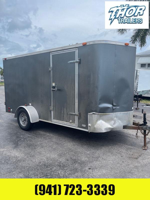 Used 2011 6x12 SA Enclosed Cargo Trailer DOUBLE REAR DOORS Used 2011 6x12 SA Enclosed Cargo Trailer DOUBLE REAR DOORS