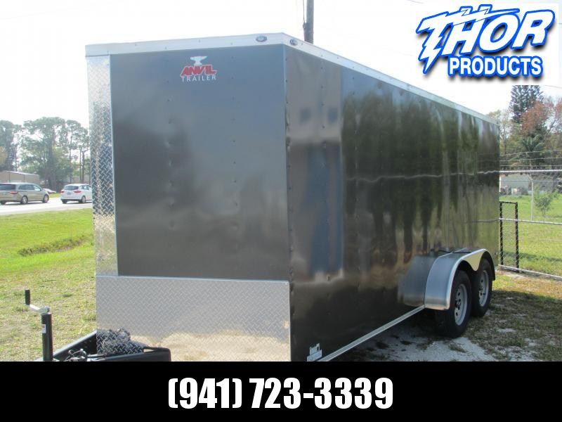 NEW 7 x 14 TA Enclosed Trailer V-nose CHARCOAL Ramp Sidewall Vents NEW 7 x 14 TA Enclosed Trailer V-nose CHARCOAL Ramp Sidewall Vents
