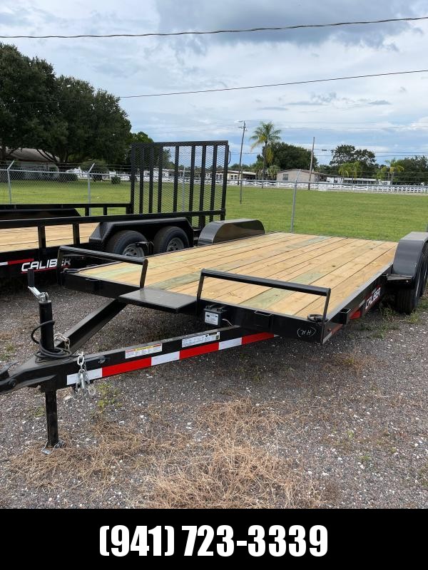 IN STOCK! 7X18 7K Car Hauling Trailer * Ramps * LED lights * Split front rail with Winch Plate IN STOCK! 7X18 7K Car Hauling Trailer * Ramps * LED lights * Split front rail with Winch Plate