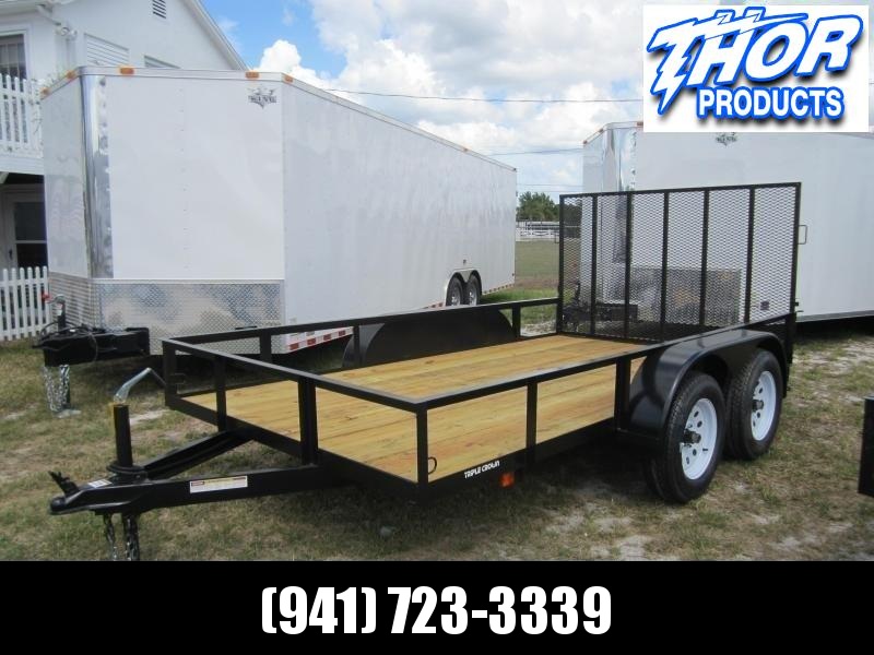 IN STOCK! 6'4" X 12' TA Utility Trailer w/1 axle brake and ramp LED Lights IN STOCK! 6'4" X 12' TA Utility Trailer w/1 axle brake and ramp LED Lights