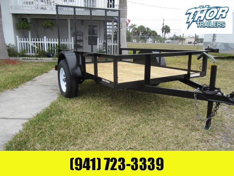 IN STOCK! 5 x 10 SA Utility Trailer w/ramp LED Lights - Radial Tires IN STOCK! 5 x 10 SA Utility Trailer w/ramp LED Lights - Radial Tires