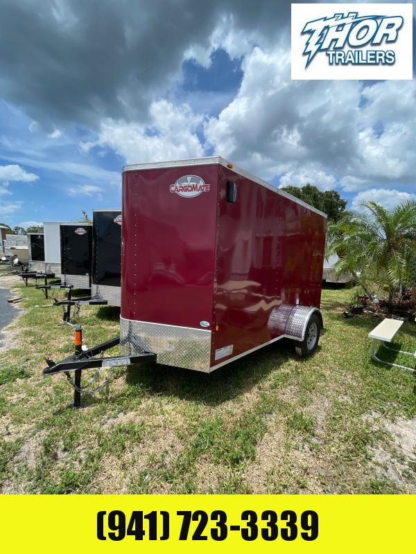 NEW 6X10 .030 Brandywine Color Trailer with Ramp Door flushlock & barlock NEW 6X10 .030 Brandywine Color Trailer with Ramp Door flushlock & barlock