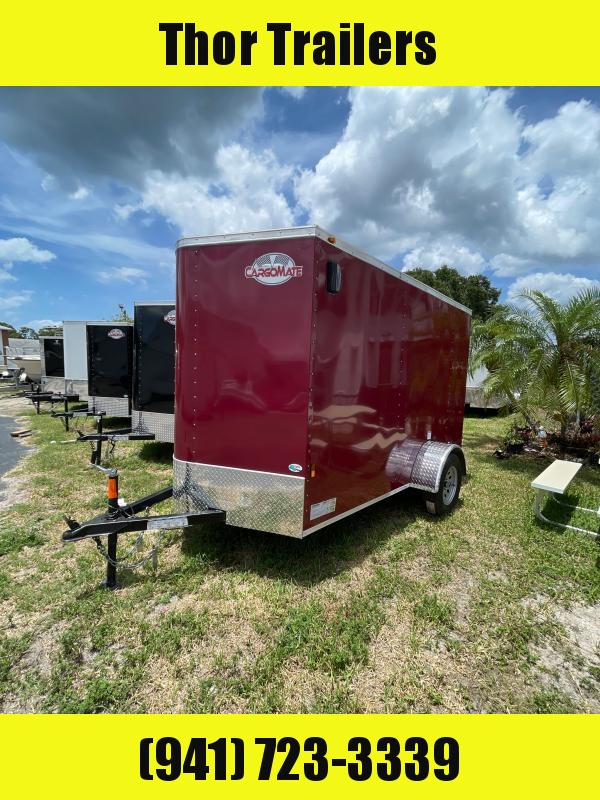 NEW 6X10 .030 Brandywine Color Trailer with Ramp Door flushlock & barlock NEW 6X10 .030 Brandywine Color Trailer with Ramp Door flushlock & barlock