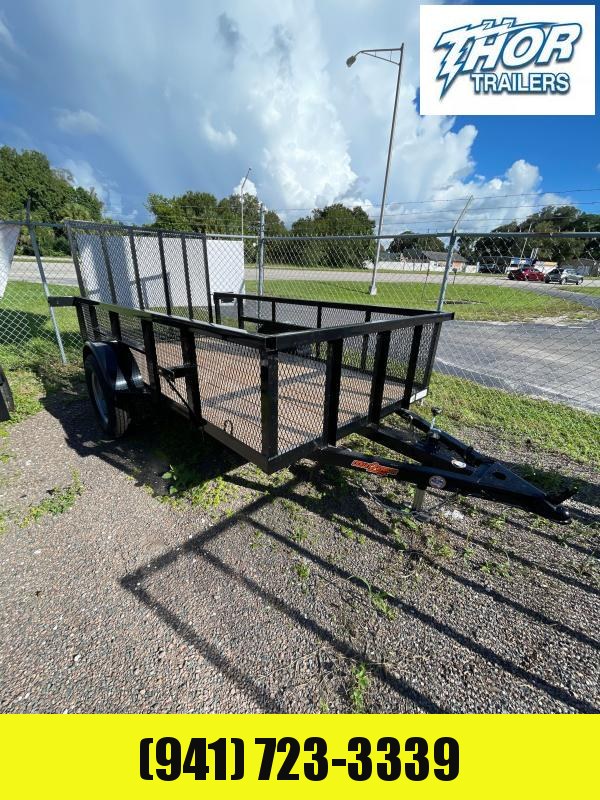 NEW 5x10 SA Utility with 2' mesh sides and Ramp TUBE TOP NEW 5x10 SA Utility with 2' mesh sides and Ramp TUBE TOP