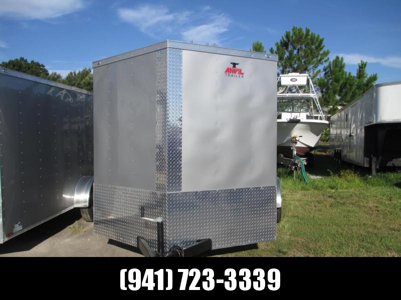 IN STOCK!! 7x16 Trailer Silver w/Ramp and side door!! Aluminum Sidewall Vents IN STOCK!! 7x16 Trailer Silver w/Ramp and side door!! Aluminum Sidewall Vents