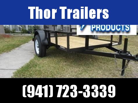 IN STOCK! 5 x 8 SA Utility Trailer w/ramp LED Lights - Radial Tires IN STOCK! 5 x 8 SA Utility Trailer w/ramp LED Lights - Radial Tires