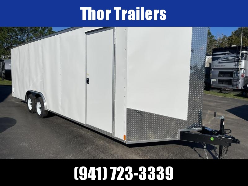 IN STOCK! 8.5x24 Tandem Car / Racing Trailer 10K RAMP IN STOCK! 8.5x24 Tandem Car / Racing Trailer 10K RAMP