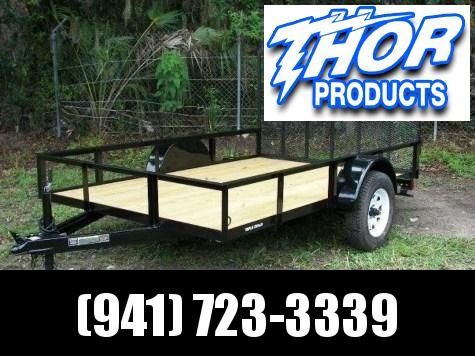 NEW 6.4 x 10 SA Utility Trailer w/Ramp NEW 6.4 x 10 SA Utility Trailer w/Ramp