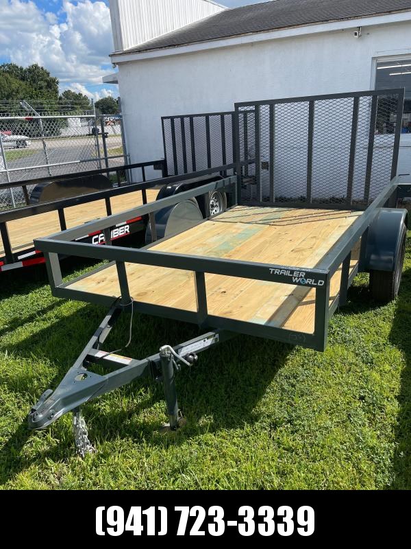 IN STOCK! 6X10 SA Tube Top Utility Trailer w/LED lights * Ramp * RADIAL TIRES IN STOCK! 6X10 SA Tube Top Utility Trailer w/LED lights * Ramp * RADIAL TIRES