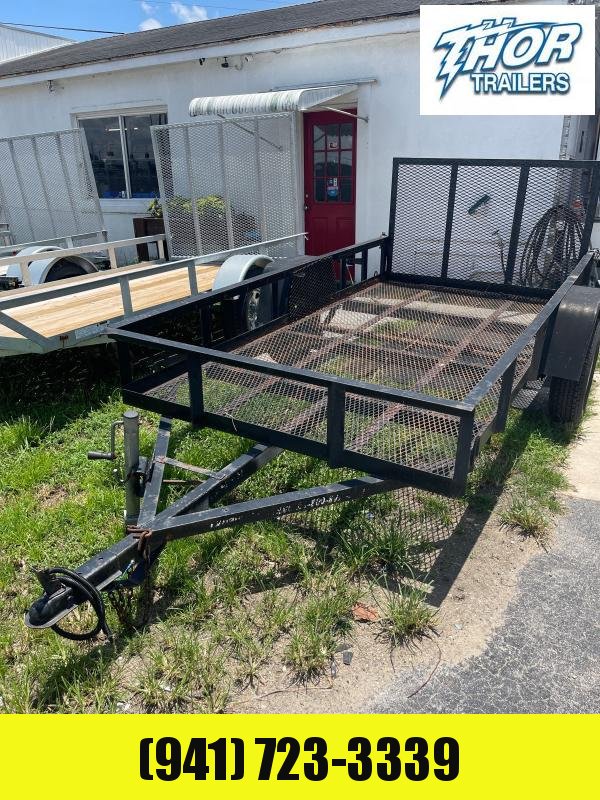 USED 2006 5X10 SA Utility Trailer with Ramp USED 2006 5X10 SA Utility Trailer with Ramp