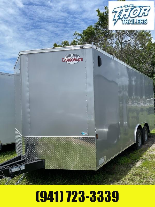 NEW 8.5 X 18 Car / Racing Trailer .030 SILVER w/ extended tongue IN STOCK!! NEW 8.5 X 18 Car / Racing Trailer .030 SILVER w/ extended tongue IN STOCK!!