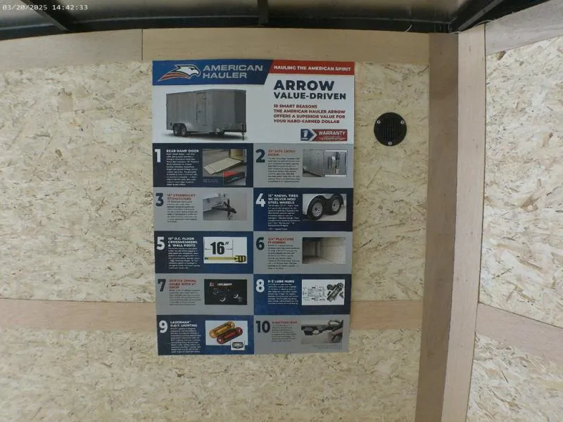 new Car Haulers / Racing Trailers American Hauler  for sale, in Middlebury, IN Thumbnail 15