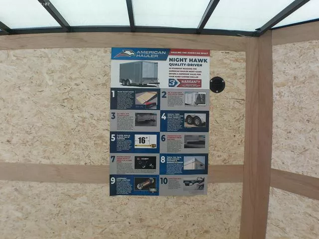 new Cargo (Enclosed) Trailers American Hauler  for sale, in Middlebury, IN Thumbnail 19