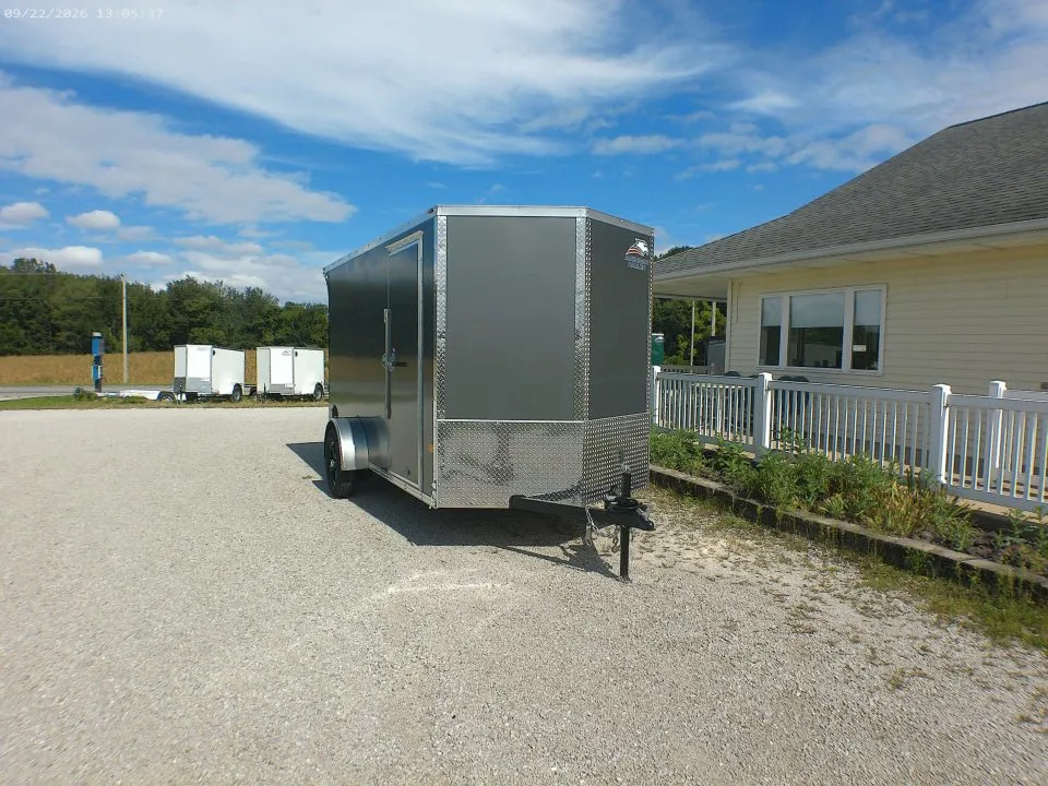 2027 American Hauler Arrow 6X12 Deluxe With Brakes Anniversary Package