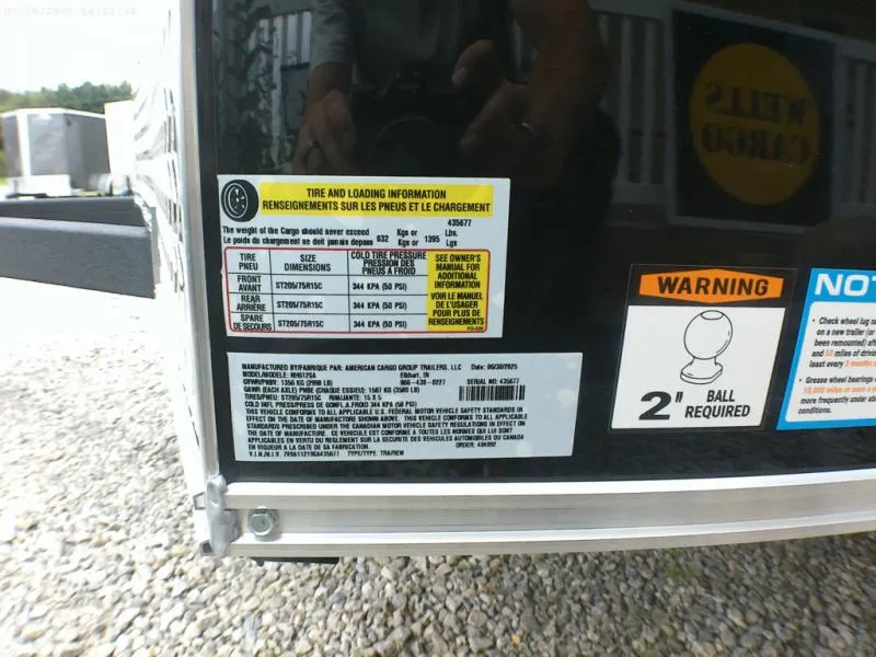 new Cargo (Enclosed) Trailers American Hauler  for sale, in Middlebury, IN Thumbnail 17