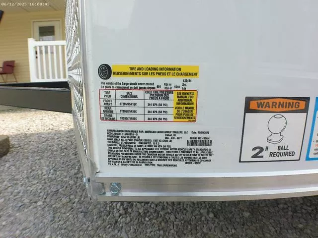 new Cargo (Enclosed) Trailers American Hauler  for sale, in Middlebury, IN Thumbnail 16