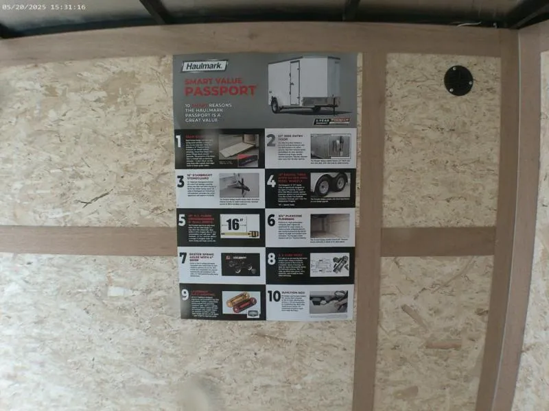 new Cargo (Enclosed) Trailers Haulmark  for sale, in Middlebury, IN Thumbnail 11