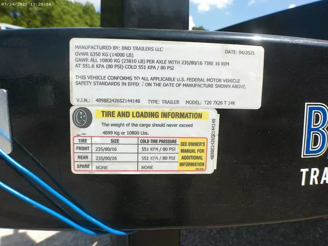 new Utility Trailers BND  for sale, in Middlebury, IN Thumbnail 11